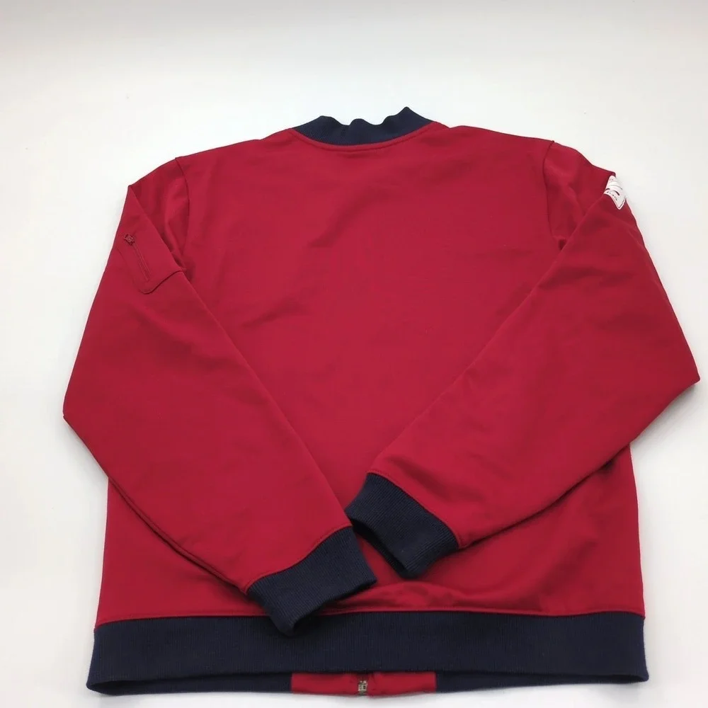 Adidas 2015 Chicago Fire FC MLS Anthem Track Jacket Men's Size Medium M Red